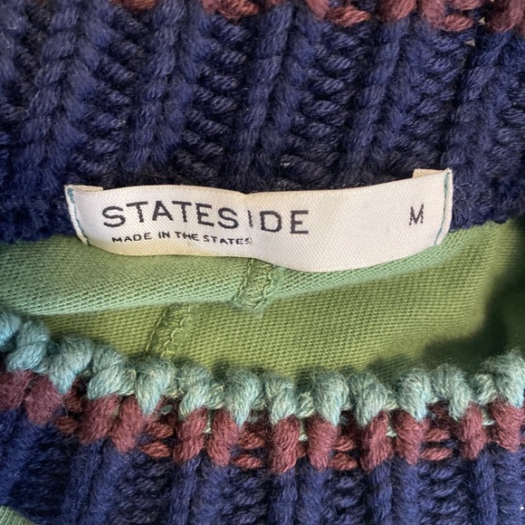 Stateside women’s Green crewneck Pullover Shirt - Picture 9 of 9